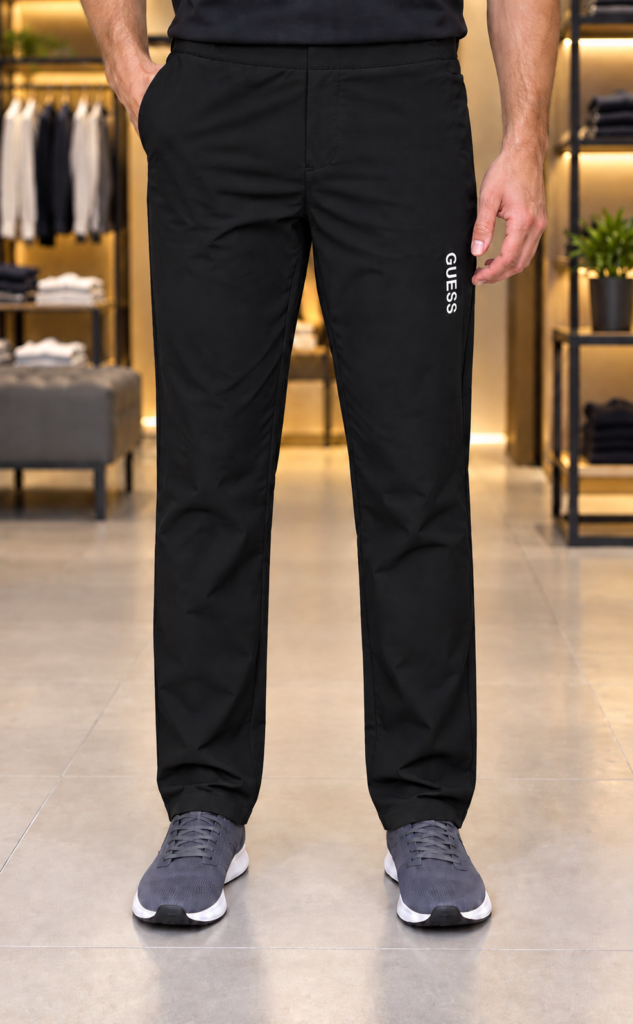 GUESS TROUSER - Black