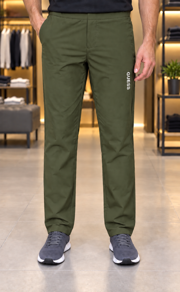GUESS TROUSER - Olive