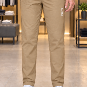 GUESS TROUSER - Khaki