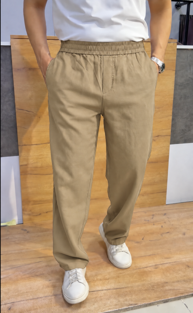 Cotton Trouser Pant - Khaki