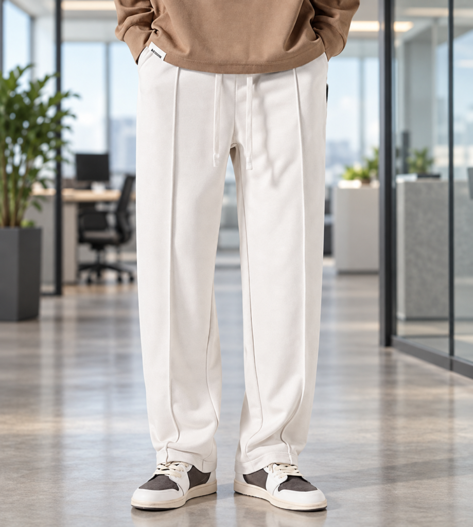 Baggy Trouser - White